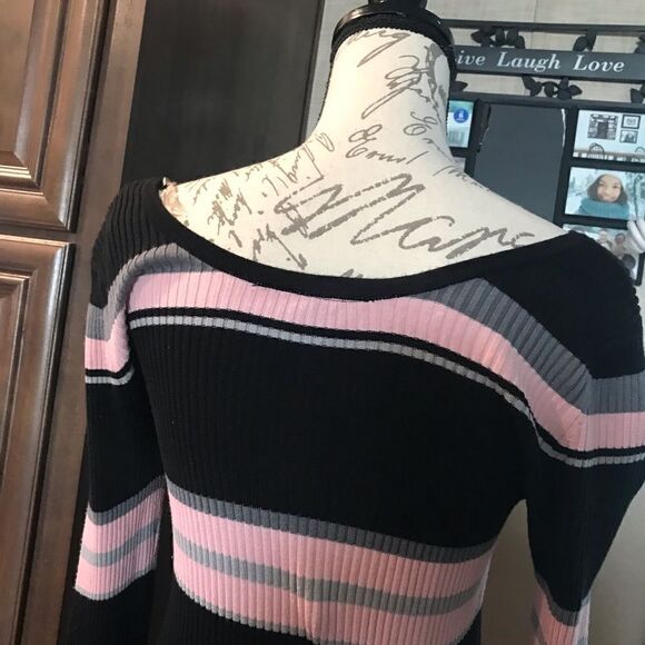 Derek Heart Long Sleeve Sweater Dress Large - Picture 13 of 14